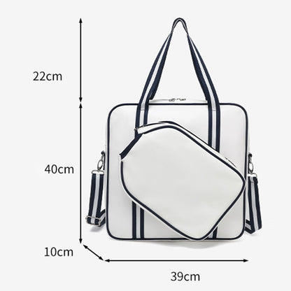 5625 PU Leather Racket Storage Bag Handbag Gym Bag Crossbody Shoulder Bag