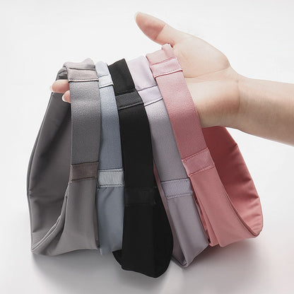 GOUNOD HT011 Solid Color Headband Elastic Sport Running Sweat Wicking Hairband