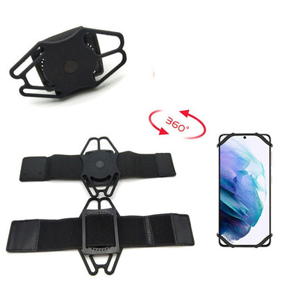 Phone Armband for Running Cycling Sports Adjustable Arm Band Holder with Magic Tape