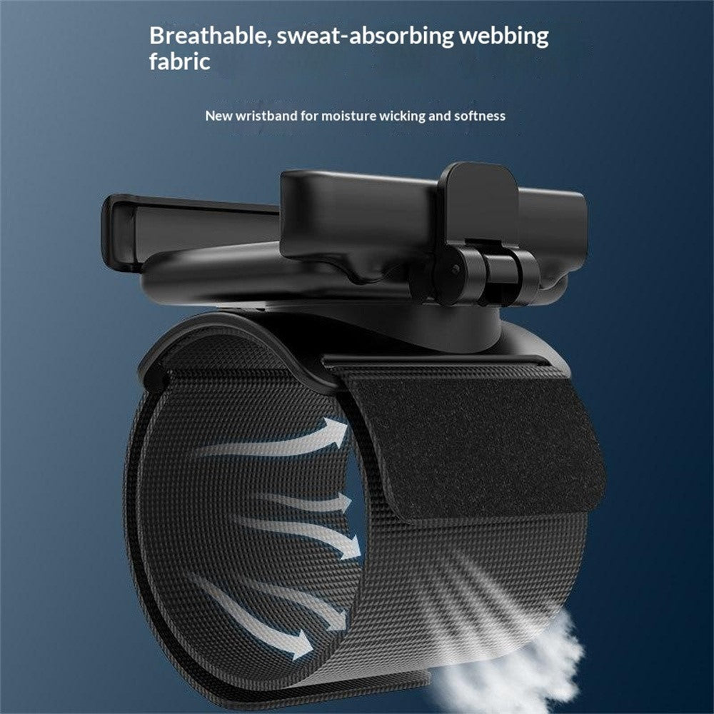 Instant Detachable Wrist Phone Holder 360° Rotation Armband for Live Streaming Running Cycling Sports