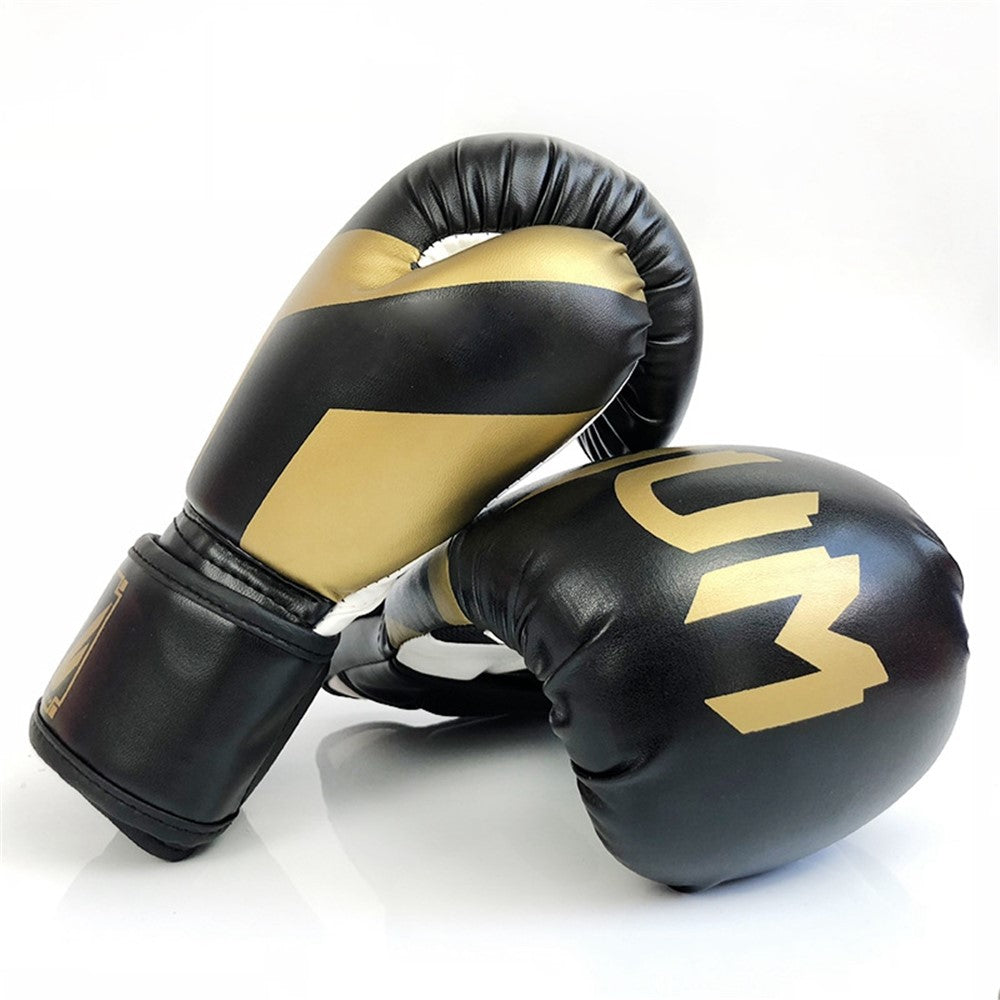 KAILUN NW-036 PU Mittens Kick Boxing Gloves Men Women Karate Muay Thai Free Fight MMA Sanda Training Equipment, 10oz