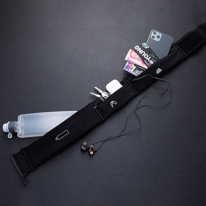 Sport Running Waist Bag Portable Outdoor Phone Holder Belt Bag (without Water Bottle), Size L
