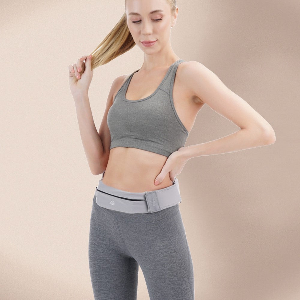 Sport Running Waist Bag Portable Outdoor Phone Holder Belt Bag (without Water Bottle), Size L