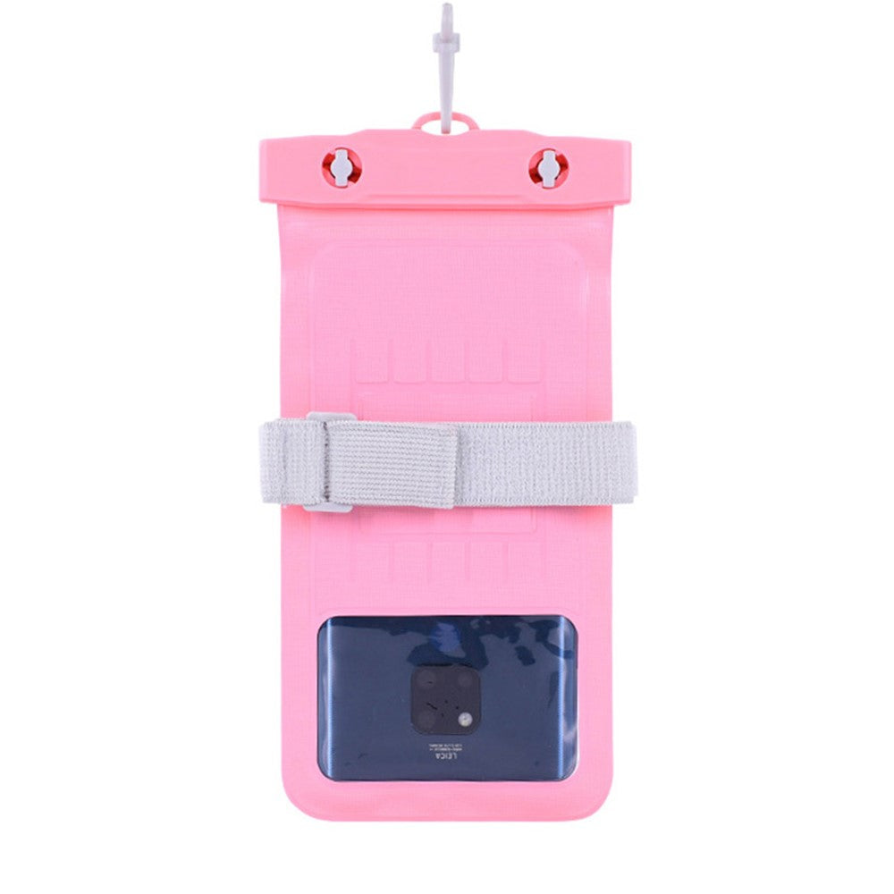 Waterproof Bag for Under 7.2-inches Cell Phone Universal Beach Pool Swimming Phone Pouch with Strap