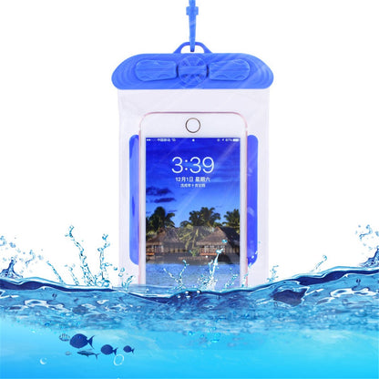 T-35C Universal Waterproof Bag for 5.2-6.4 inches Cell Phone Beach Pool Dry Bag Pouch with Lanyard for Swimming