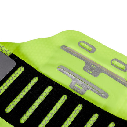Honeycomb Pattern Outdoor Running Arm Bag Ultra-thin Sports 6-inch Phone Touch Screen Armband Storage Bag