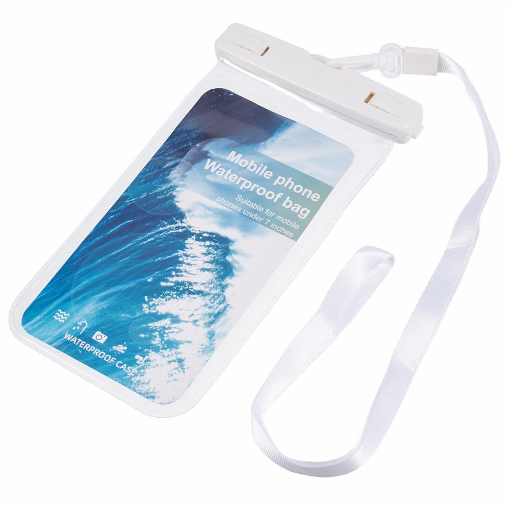 Waterproof Phone Pouch Case Holder for Under 6.5-inches Phone Underwater Clear Cellphone Dry Bag