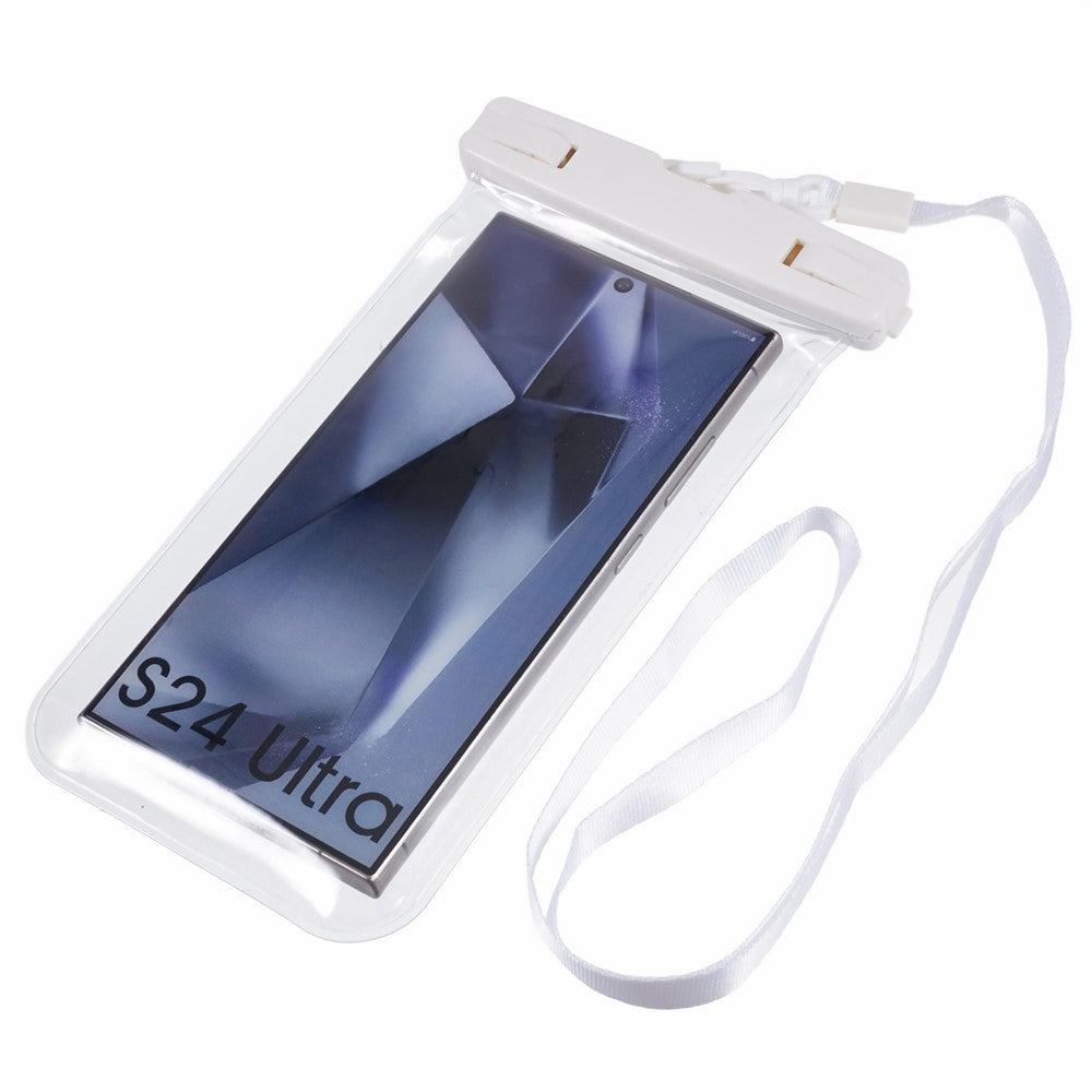 Waterproof Phone Pouch Case Holder for Under 6.5-inches Phone Underwater Clear Cellphone Dry Bag