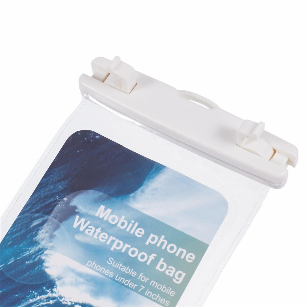Waterproof Phone Pouch Case Holder for Under 6.5-inches Phone Underwater Clear Cellphone Dry Bag