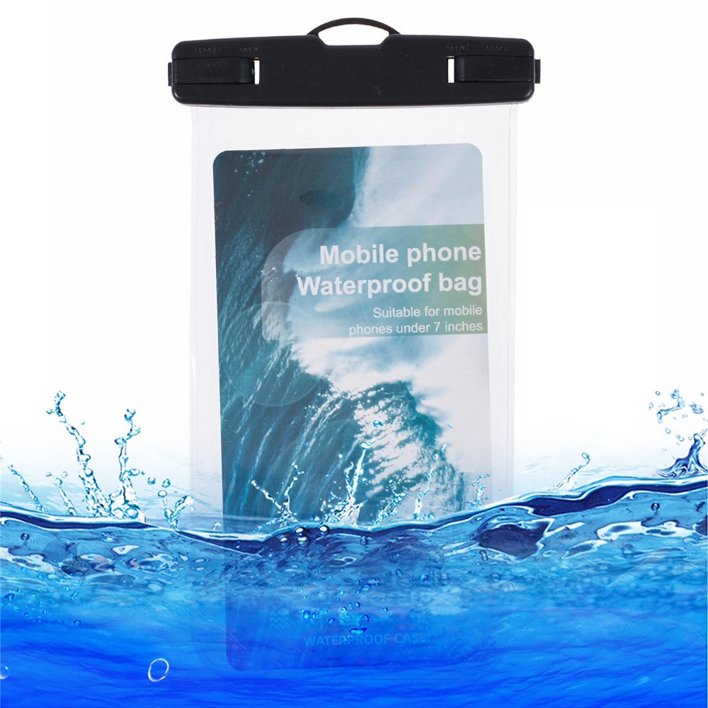 Waterproof Phone Pouch Case Holder for Under 6.5-inches Phone Underwater Clear Cellphone Dry Bag