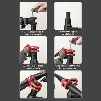 BENGGUO BG-2702 31.8mm CNC Aluminum Alloy MTB Bike Front Fork Stem Bicycle Handlebar Stem