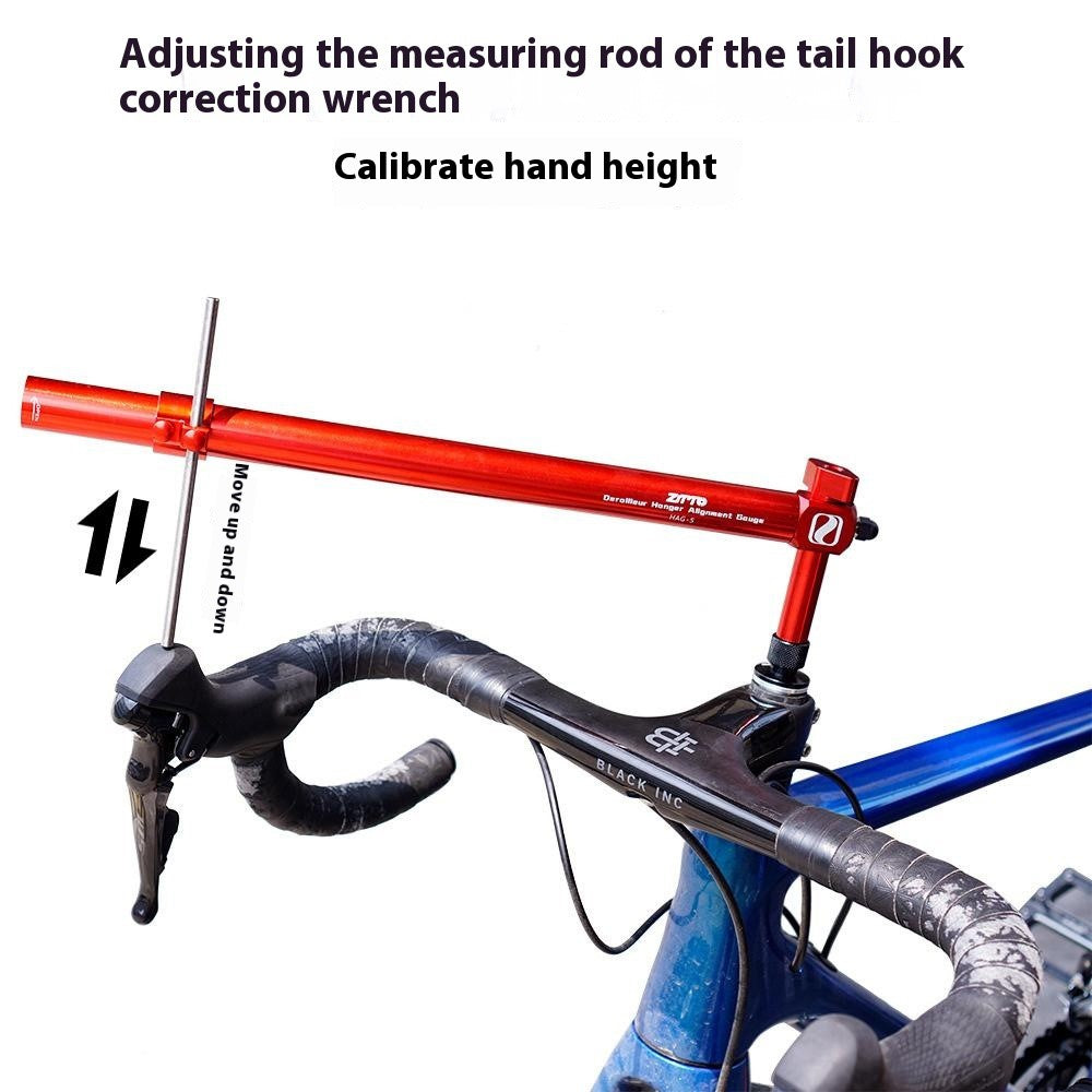 ZTTO Road Bike Derailleur Hanger Alignment Tool Handlebar Height Angle Left and Right Symmetric Adjuster