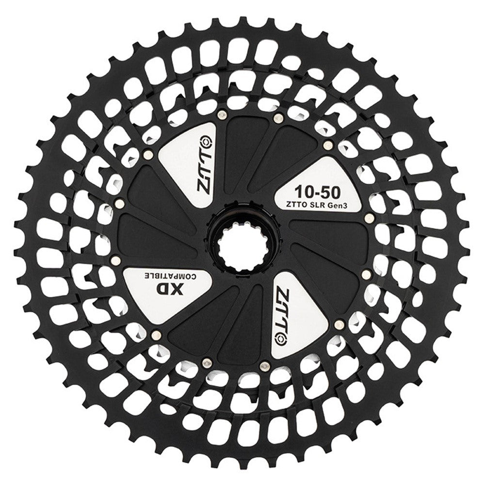 ZTTO 12-Speed 10-50T Mountain Bike XD Cassette Lightweight MTB Freewheel Sprocket
