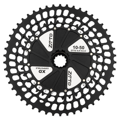 ZTTO 12-Speed 10-50T Mountain Bike XD Cassette Lightweight MTB Freewheel Sprocket