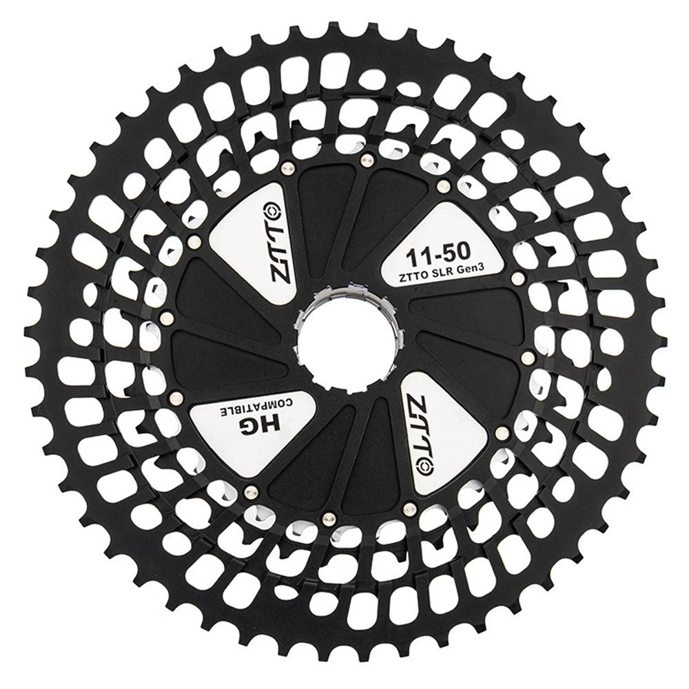 ZTTO 12 Speed 11-50T Ultra Light Aluminum Alloy + Steel Mountain Bike Cassette Freewheel for HG Hub