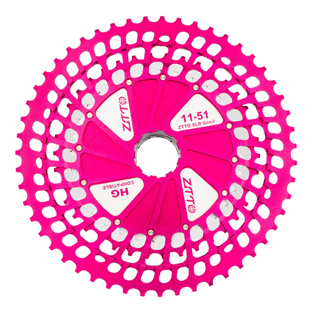 ZTTO 12 Speed 11-51T CNC Aluminum Alloy + Steel Mountain Bike Cassette Freewheel for HG Hub