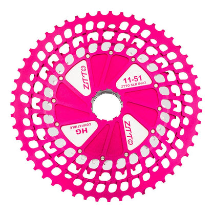 ZTTO 12 Speed 11-51T CNC Aluminum Alloy + Steel Mountain Bike Cassette Freewheel for HG Hub