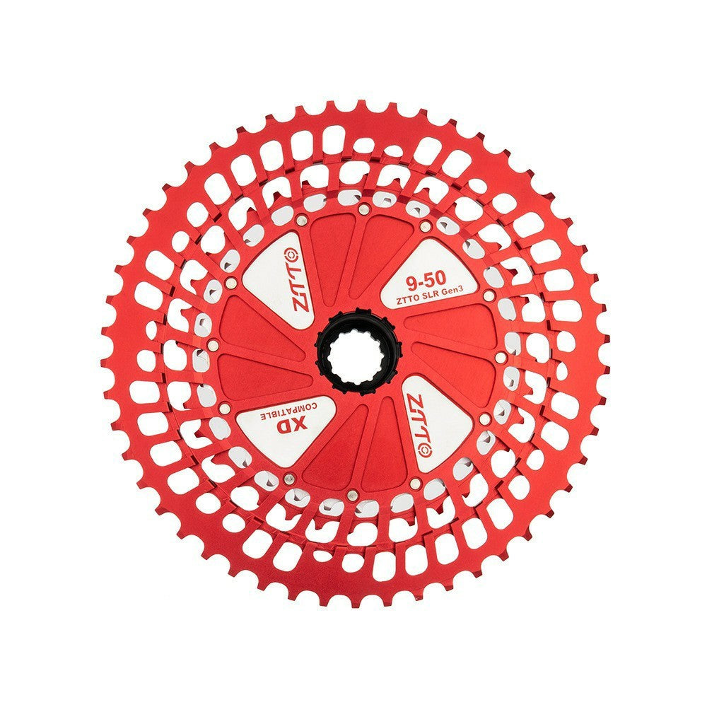 ZTTO 12 Speed 9-50T Ultra Light CNC Hollow Mountain Bike Cassette Freewheel for XD Hub