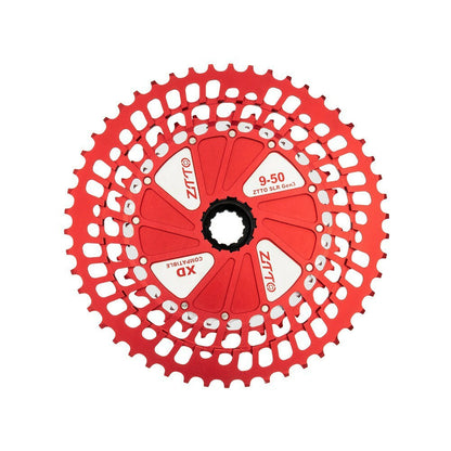 ZTTO 12 Speed 9-50T Ultra Light CNC Hollow Mountain Bike Cassette Freewheel for XD Hub