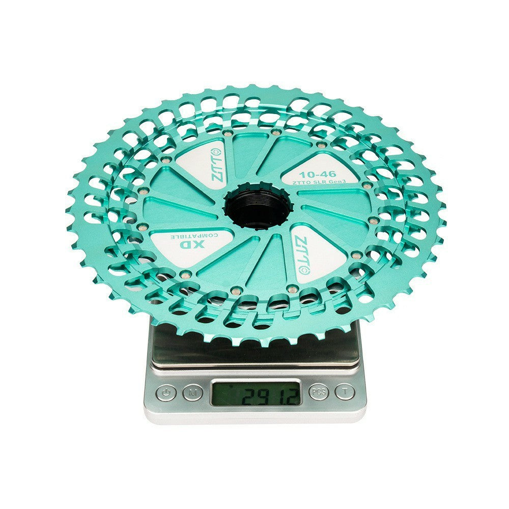 ZTTO 12-Speed 10-46T Mountain Bike XD Cassette Lightweight MTB Freewheel Sprocket