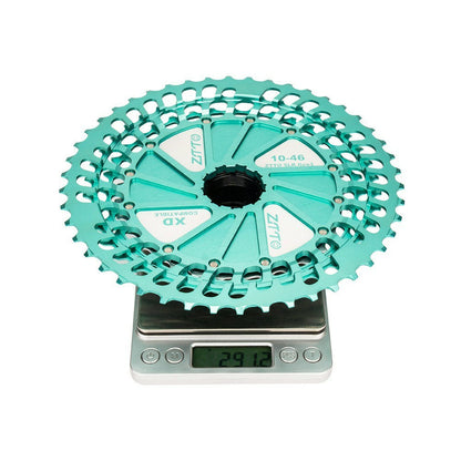 ZTTO 12-Speed 10-46T Mountain Bike XD Cassette Lightweight MTB Freewheel Sprocket
