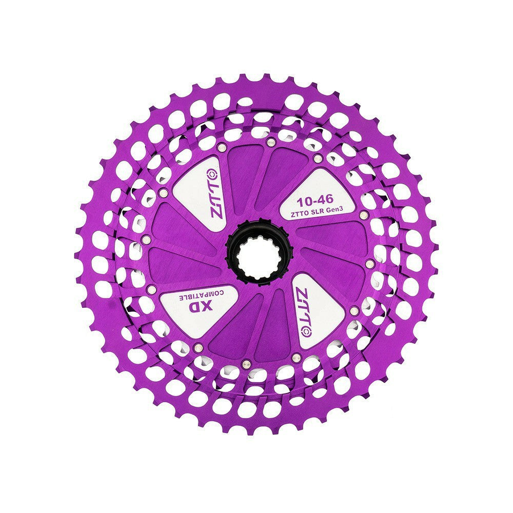 ZTTO 12-Speed 10-46T Mountain Bike XD Cassette Lightweight MTB Freewheel Sprocket