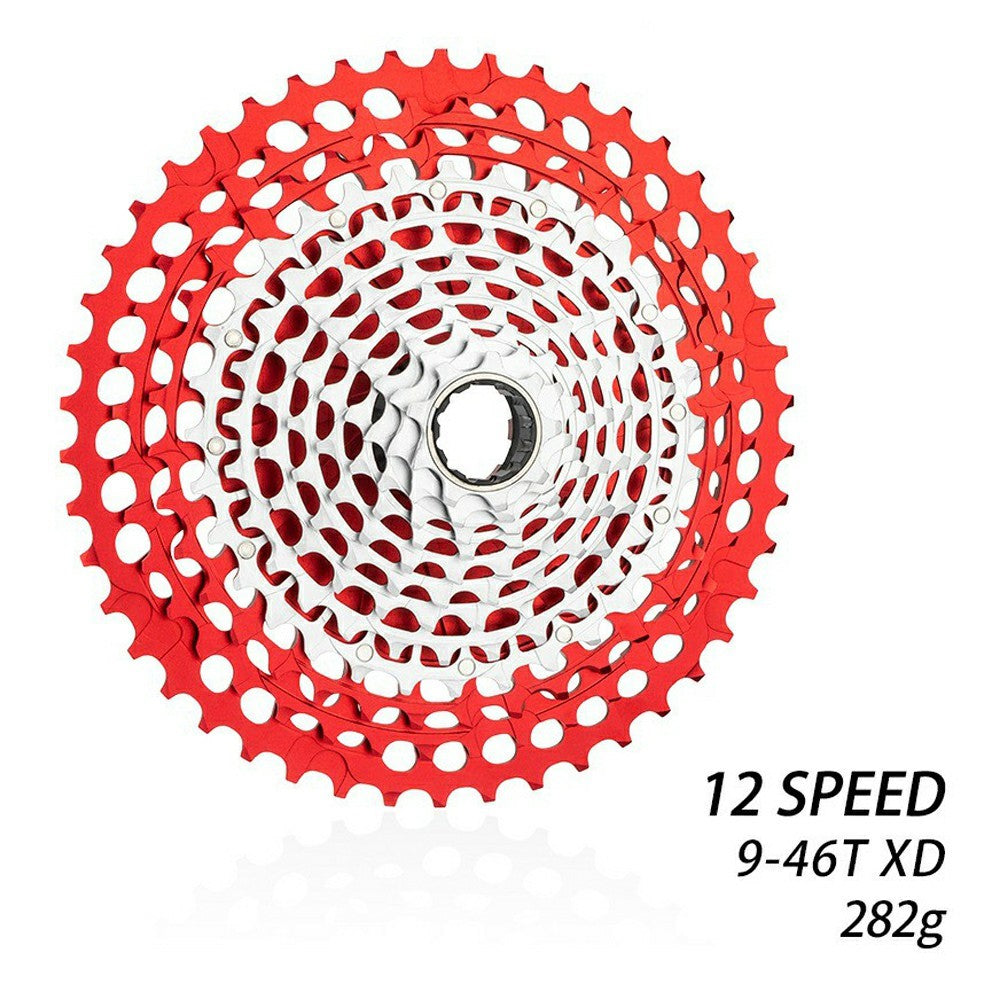ZTTO 12-Speed 9-46T Mountain Bike XD Cassette Lightweight MTB Freewheel Sprocket