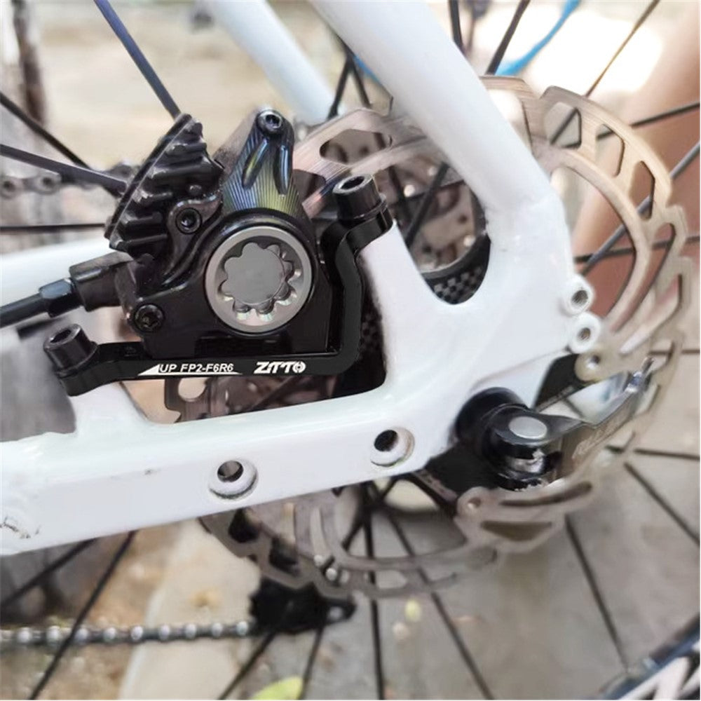 ZTTO Aluminum Alloy Post to Flat Mount Disc Brake Adapter for Road and Mountain Bikes