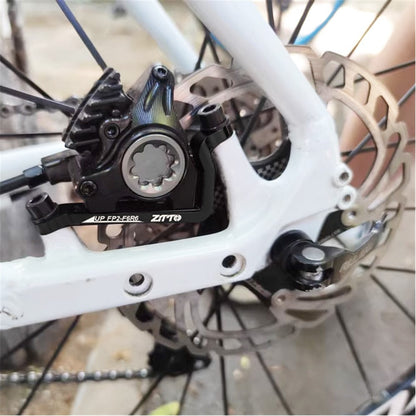 ZTTO Aluminum Alloy Post to Flat Mount Disc Brake Adapter for Road and Mountain Bikes