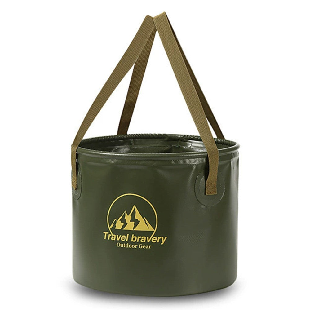 HALIN AT6658-10 10L Folding Bucket Portable Water Container Collapsible Bucket for Camping Hiking