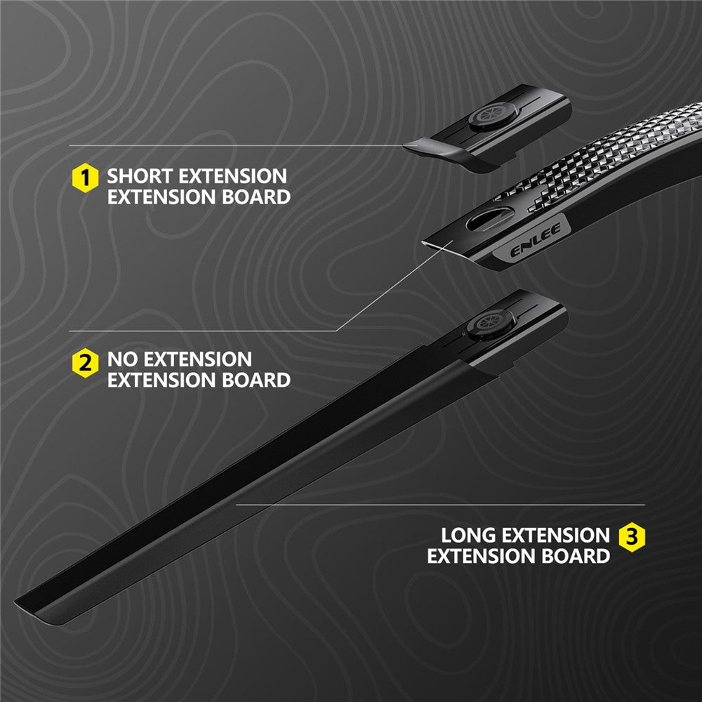 ENLEE EN720 1 Pair Mudguard for Road Bike Folding Bicycle Fender for 700Cx18-32mm Tire Width