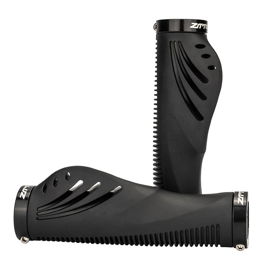 ZTTO AG49 Double Side Lock-On Non-Slip Rubber Bicycle Handlebar Grips Bike Handle Cover