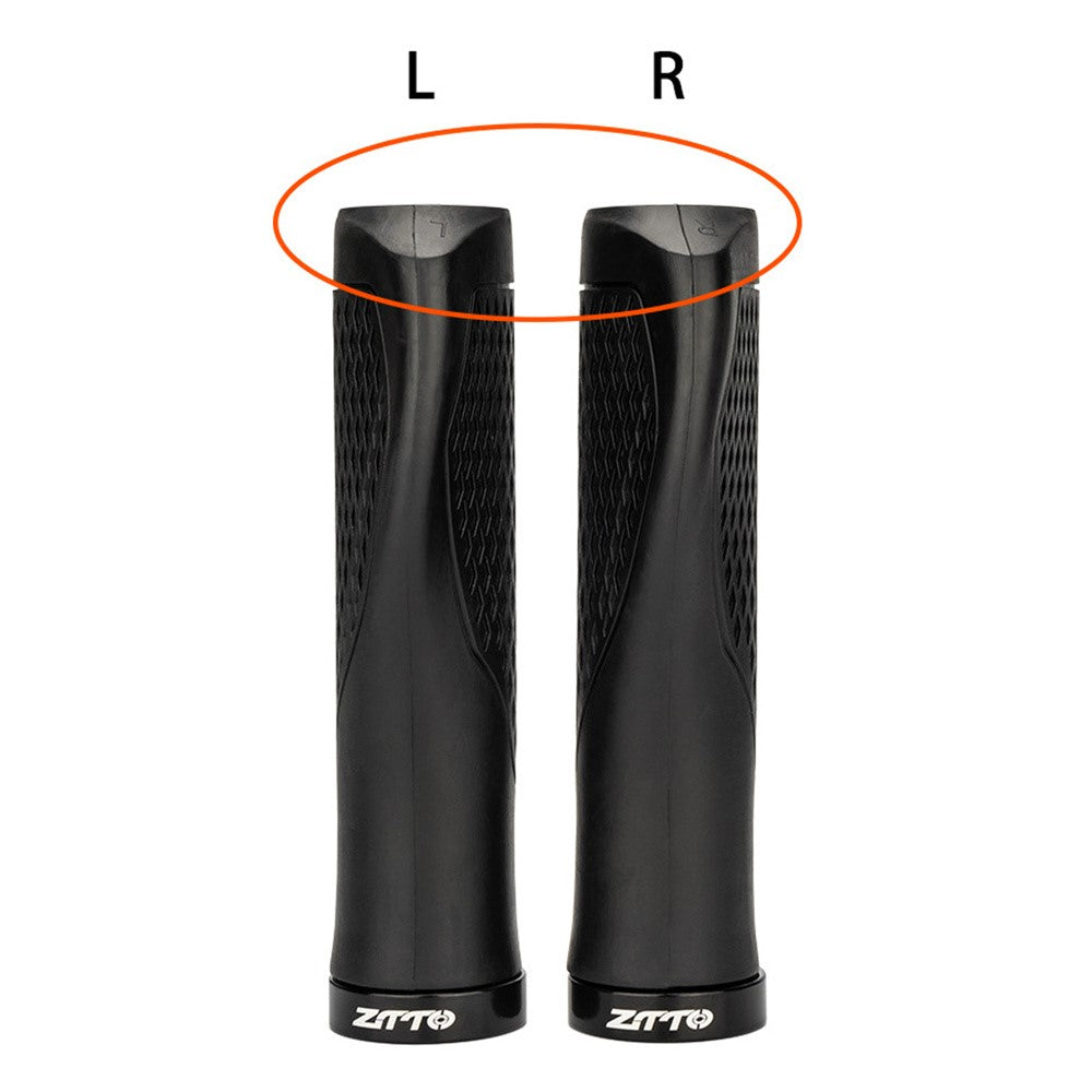 ZTTO AG32 Shock-Absorbing Bicycle Handlebar Grips Rubber Anti-Slip Bike Handle Cover