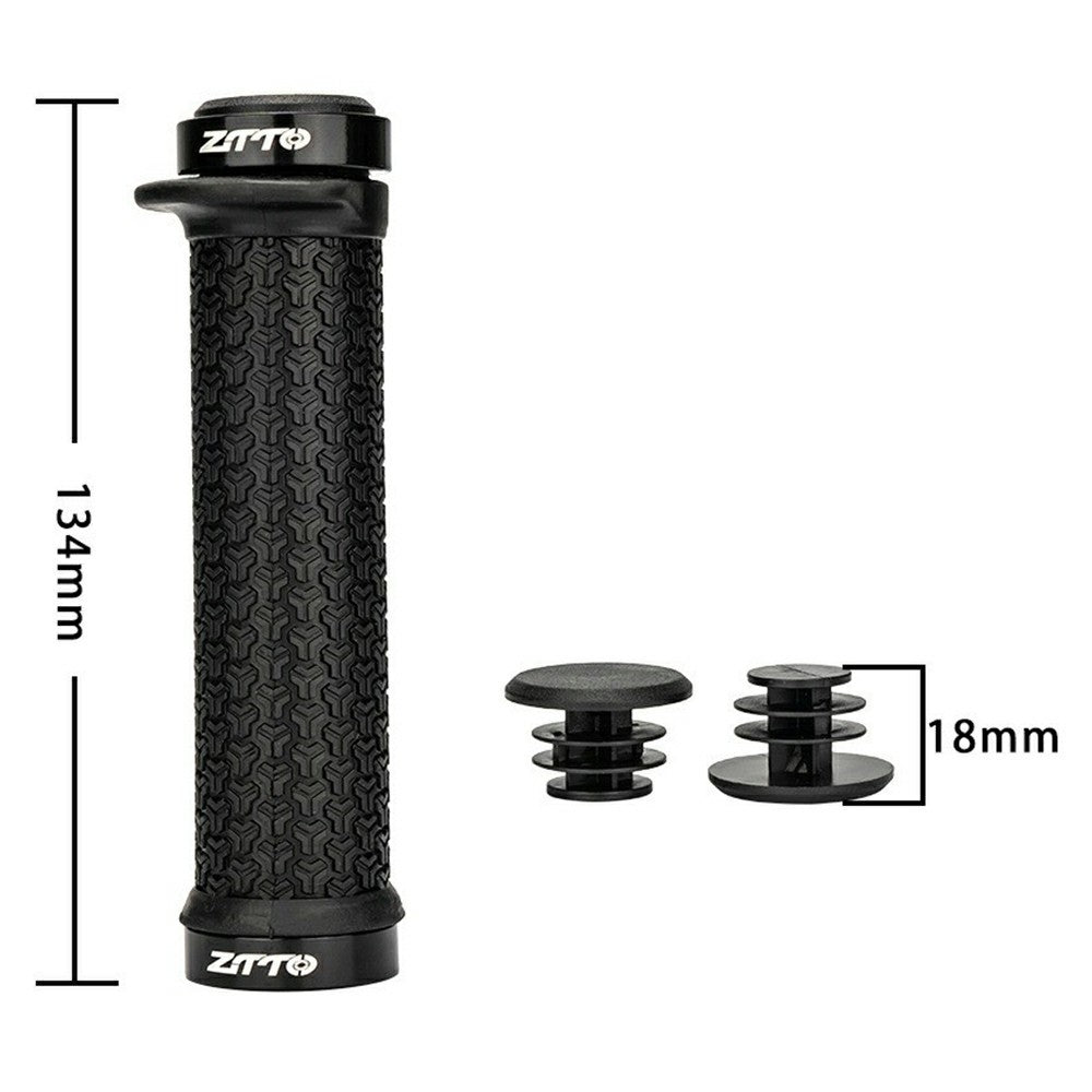 ZTTO AG34 1 Pair Non-Slip Rubber Bike Handlebar Grips Bicycle Handle Cover