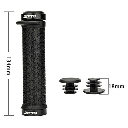 ZTTO AG34 1 Pair Non-Slip Rubber Bike Handlebar Grips Bicycle Handle Cover