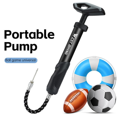 WEST BIKING YP0711183 Portable Basketball Football Inflator Swimming Ring Inflatable Toy Air Pump