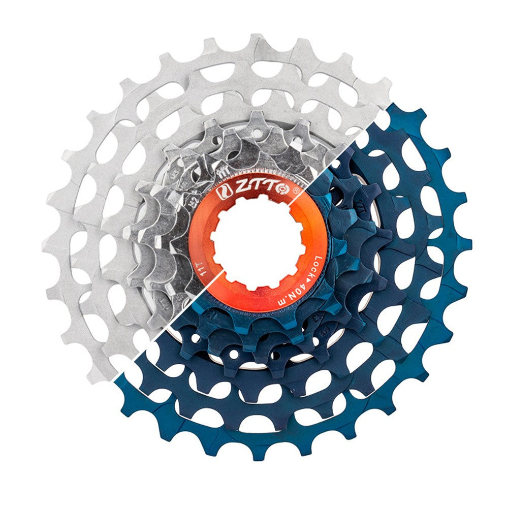 ZTTO 7 Speed Folding Bike Cassette 11-28T Steel + Aluminum Ultra Light Bicycle Freewheel