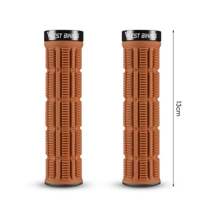 WEST BIKING YP0804089 1 Pair Anti Slip Mountain Bike Handlebar Grips Shock Absorbing Bicycle Grips