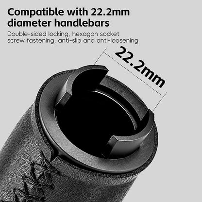 WEST BIKING YP0804088 1 Pair Mountain Bike Handlebar Grips Short + Long Gear Shifters Rubber Grip