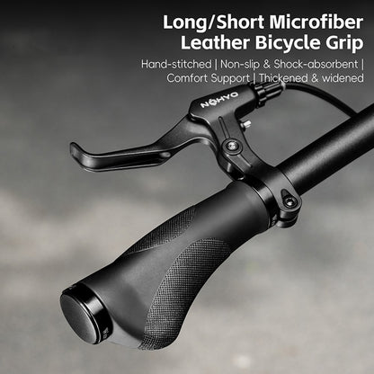 WEST BIKING YP0804088 1 Pair Mountain Bike Handlebar Grips Short + Long Gear Shifters Rubber Grip
