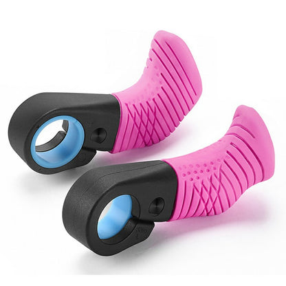 WEST BIKING YP0804087 Mountain Bike Thumb Grips Ergonomic Bike Grip Handle Extension Handlebar