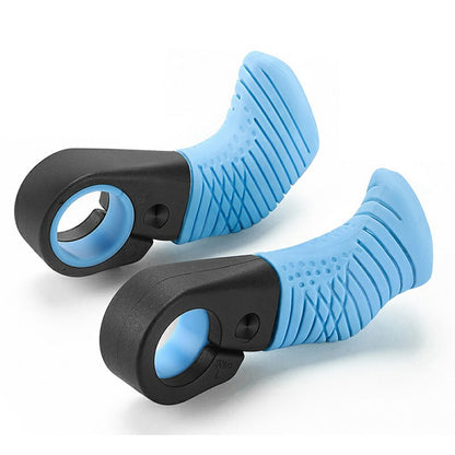 WEST BIKING YP0804087 Mountain Bike Thumb Grips Ergonomic Bike Grip Handle Extension Handlebar