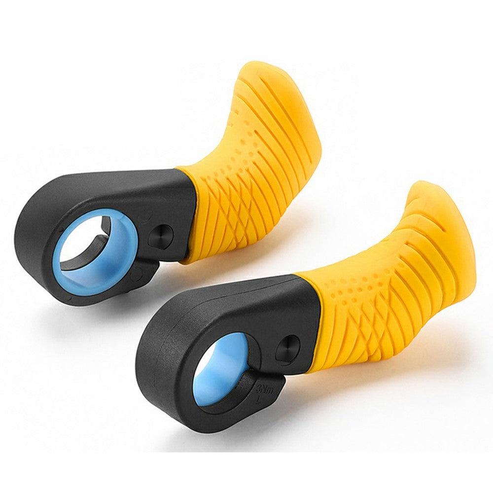 WEST BIKING YP0804087 Mountain Bike Thumb Grips Ergonomic Bike Grip Handle Extension Handlebar