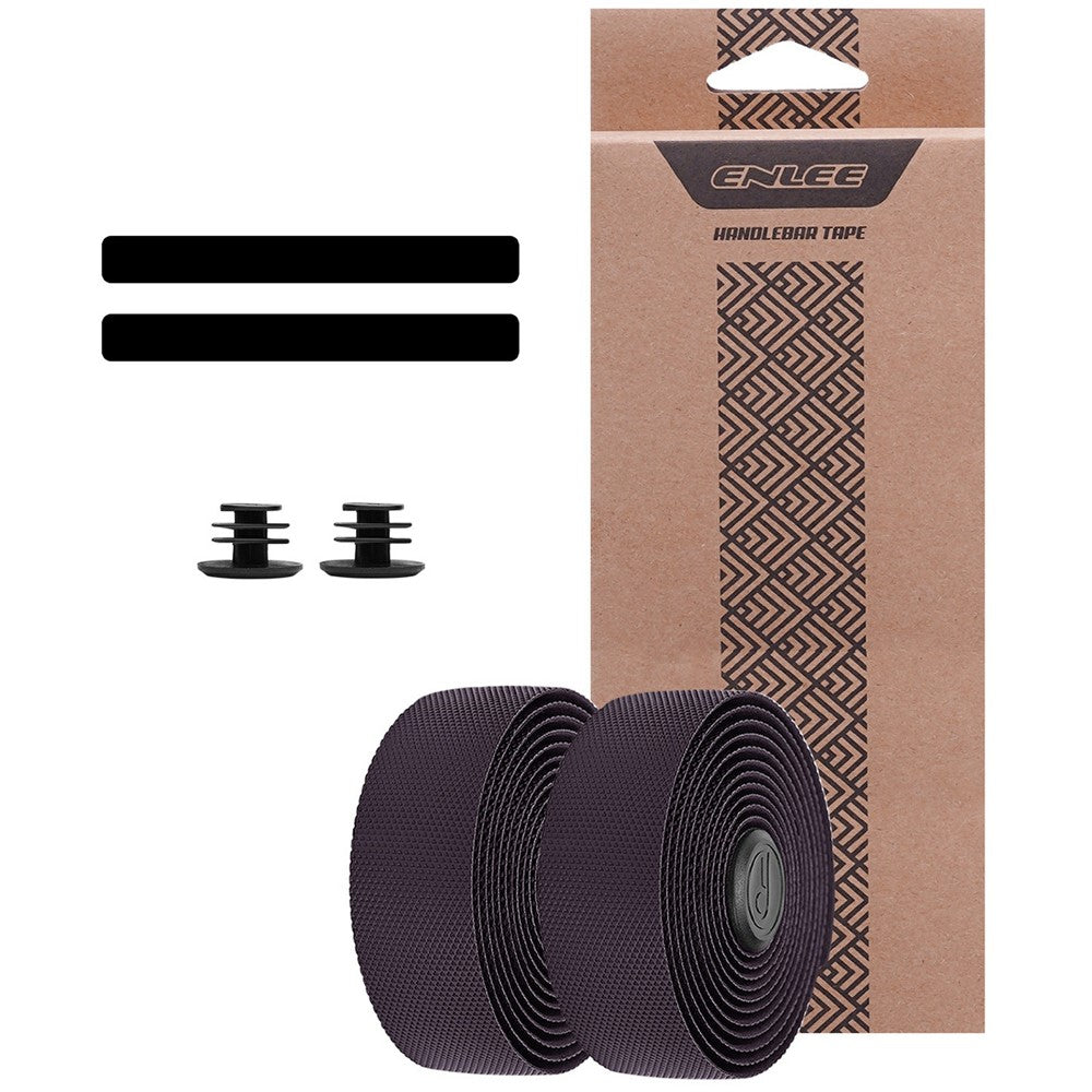 ENLEE RH-5Y 1Pair Road Bike Handlebar Tape Bicycle Cycling Handle Wraps Breathable Anti-Slip Shock Absorbing