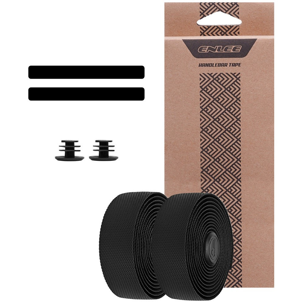 ENLEE RH-5Y 1Pair Road Bike Handlebar Tape Bicycle Cycling Handle Wraps Breathable Anti-Slip Shock Absorbing