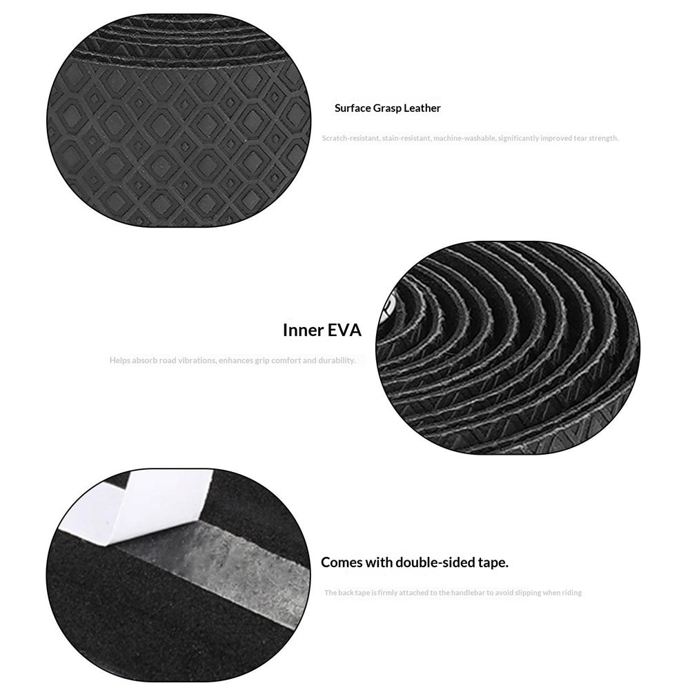 ENLEE Pro-X3 1 Pair Road Bike Handlebar Tape Cycling Drop Bar Wrap Anti-Slip Breathable for Road Bikes / Fixed Gear