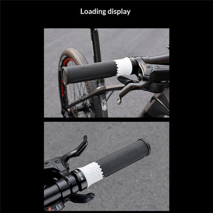 ESLNF 1 Pair Bicycle Handlebar Grips Silicone Shock Absorbing Anti Slip Handlebar Cover for Mountain Bike