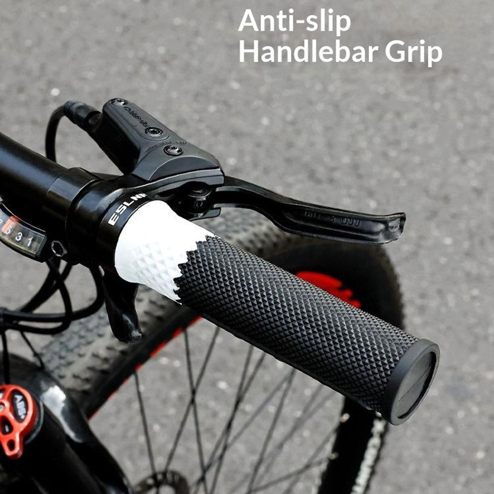 ESLNF 1 Pair Bicycle Handlebar Grips Silicone Shock Absorbing Anti Slip Handlebar Cover for Mountain Bike