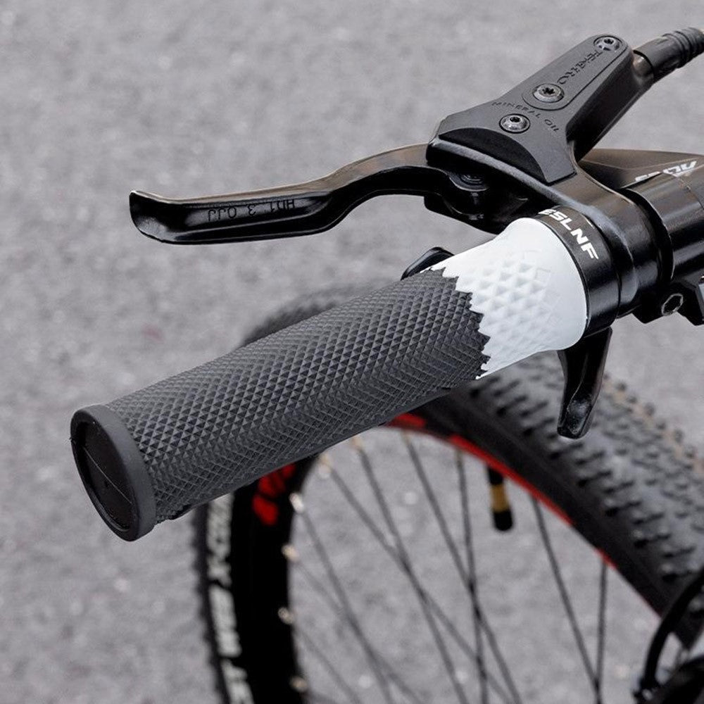 ESLNF 1 Pair Bicycle Handlebar Grips Silicone Shock Absorbing Anti Slip Handlebar Cover for Mountain Bike