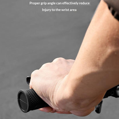 ESLNF 1 Pair Bicycle Handlebar Grips Silicone Shock Absorbing Anti Slip Handlebar Cover for Mountain Bike